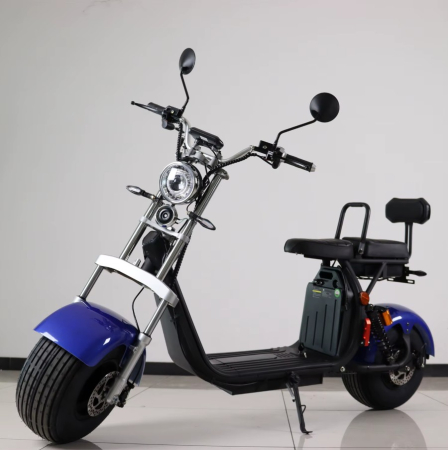 Scuter Electric Chopper SB50, 2000W, 20Ah, 8 inch, Negru [14]