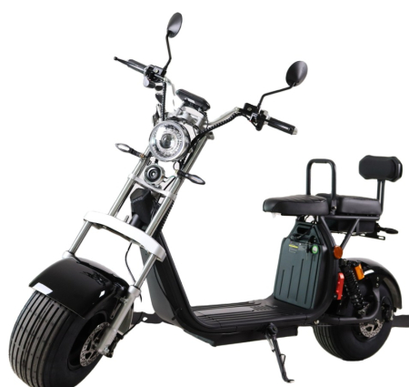 Scuter Electric Chopper SB50, 2000W, 20Ah, 8 inch, Negru [12]