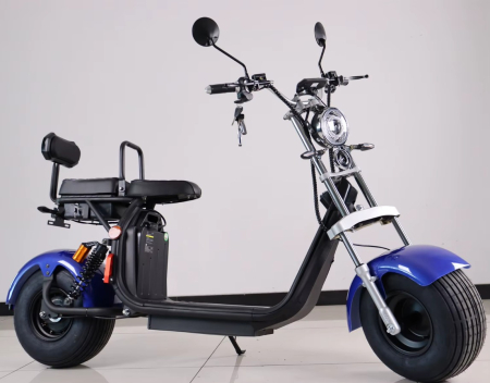 Scuter Electric Chopper SB50, 2000W, 20Ah, 8 inch, Negru [13]