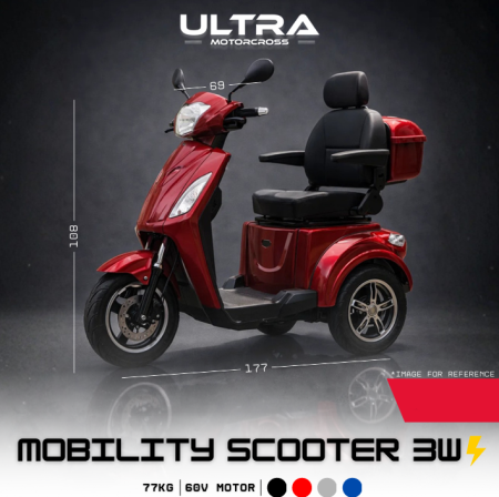 Triciclete - Scuter Electric Mobilitate 3 Roti 1000W 60V 20Ah Ultra