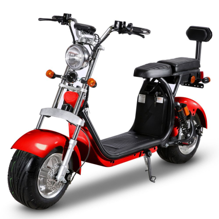 Scuter Electric SHANSU CP1.6 Tourist, 1500W, 20Ah, 10 inch, Roșu [1]