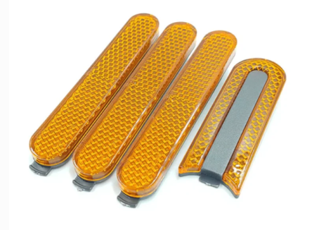 Accesorii - Set Reflectorizante Laterale pentru Trotinetă Electrică 4 Bucăți