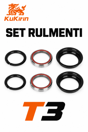 KuKirin T3 - Set rulmenti directie KuKirin T3 - kit complet headset