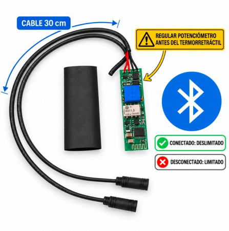 Piese - Telecomanda limitator Ecoxtrem Armored / Deimos, versiune noua cu bluetooth