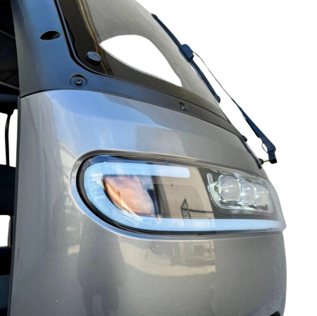 Tricicletă Electrică cu 2 Locuri și Acoperiș, Baterie 20Ah [11]