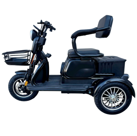 Tricicletă Electrică cu 2 Locuri și Baterie 20Ah [5]