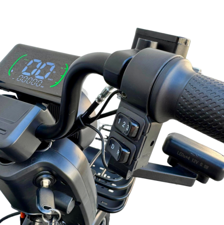 Tricicletă Electrică cu 2 Locuri și Baterie 20Ah [12]