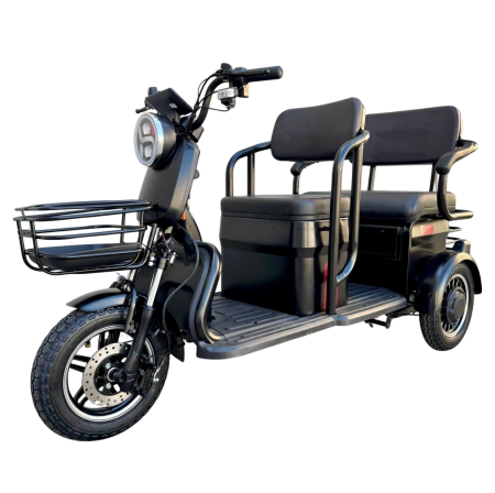 Tricicletă Electrică cu 2 Locuri și Baterie 20Ah [1]