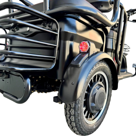 Tricicletă Electrică cu 2 Locuri și Baterie 20Ah [12]