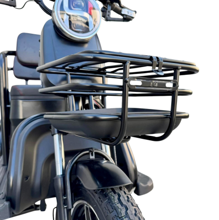 Tricicletă Electrică cu 2 Locuri și Baterie 20Ah [5]