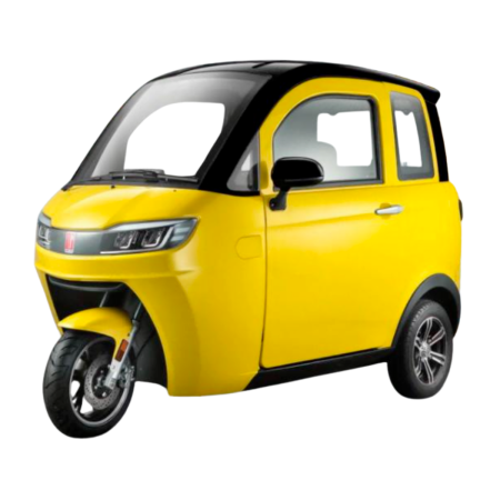 Triciclete - Triciclu Electric Cabinat EEC L2e Q1 3 Locuri 45 km/h Autonomie 80 km