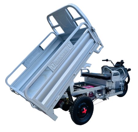Triciclu Electric Cargo TUK TUK 1000W cu Benă Basculabilă [16]