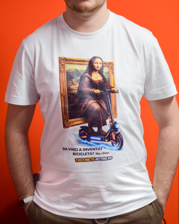 Trotinete Personalizate - Tricou personalizat "Mona Lisa"