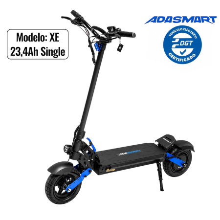 Trotinete 1 Motor - Trotineta electrica Adasmart XE 1000W 48V 23.4Ah, autonomie 80 km