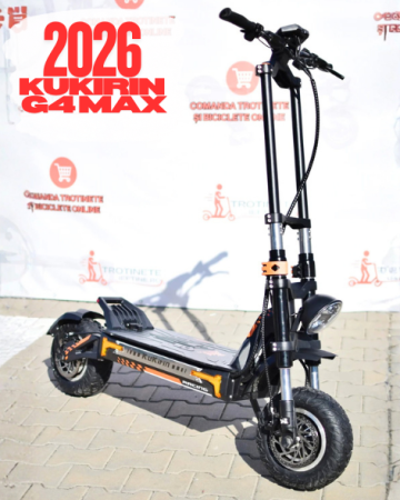 Trotineta Electrică KuKirin G4 Max – 3200W, 60V 20Ah, 86 km/h, Autonomie 95 km, Off-Road