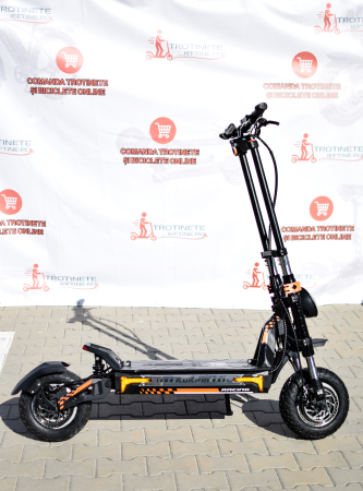 Trotineta electrica de teren KuKirin G4 Max, 2 motoare de 1600W, autonomie max 95 km, viteza maxima 86 km/h [2]