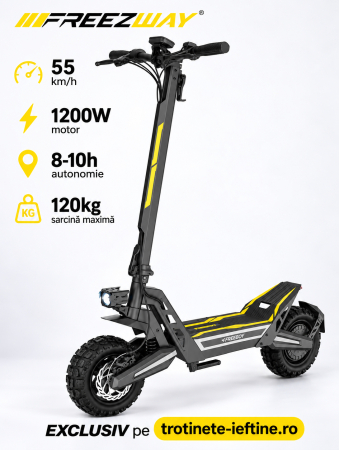 Trotineta electrica J2 Max 1200W cu roti de 11 inch