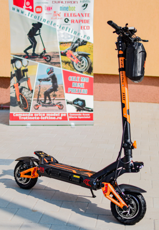 Trotineta Electrica KUGOO KIRIN G3 PRO pentru Teren Accidentat (Off-Road Electric Scooter) - Motor Dual 2x1200W, Autonomie de 80km, Viteză Până la 65km/h, Baterie 52V 23.2Ah [3]