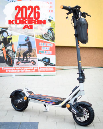 Trotineta Electrica KuKirin A1 (2026), 50 km/h, 800W, 13ah 48v