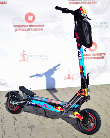 Trotinete Personalizate - Trotineta Electrica KuKirin G2 (2026) PERSONALIZATA RedBull Fox