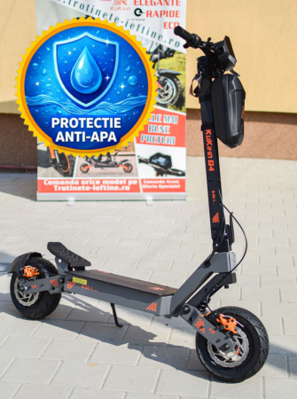 Trotinetă electrică Kukirin G4 motor 2000 W, viteză maximă 70 km/h, baterie cu litiu 60 V 20 Ah, anvelope de 11 inchi