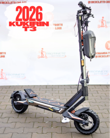 Trotinete KuKirin - KuKirin T3 Electric Scooter 2025 – 800W, 48V, 15.6Ah, 58 km, 45 km/h