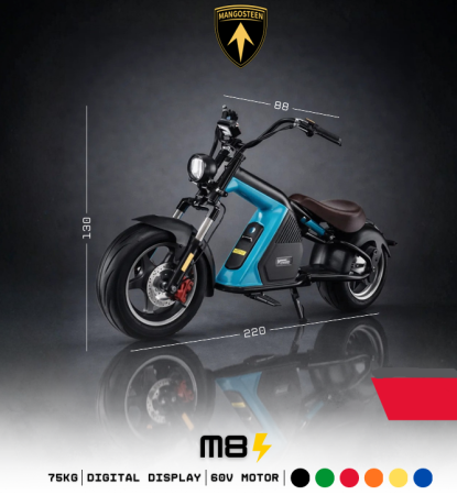MOTOCICLETE - Trotineta Electrica Mangosteen M8 2000W 60V 30Ah 13 Inch
