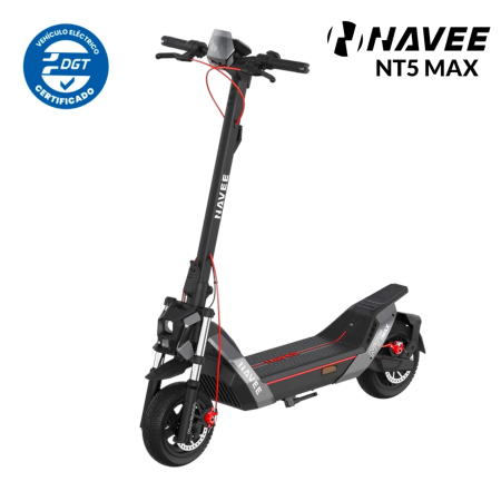 Trotinete 1 Motor - Trotineta electrica Navee NT5 MAX 1600W, autonomie 85 km, suspensie dubla