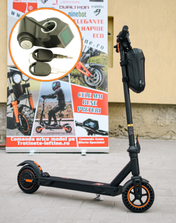 Trotinete cu Baterie Detașabilă - Trotineta Electrică KuKirin S1 MAX (2025) – 350W, 36V 11Ah, 30 km/h, Autonomie 40 km, 14 kg