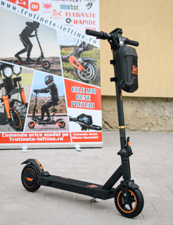 Trotinete 1 Motor - Trotineta Electrică KuKirin S1 MAX (2025) – 350W, 36V 11Ah, 30 km/h, Autonomie 40 km, 14 kg