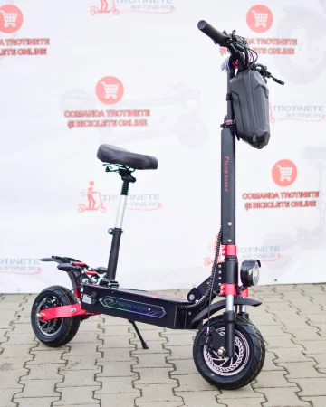 RESIGILATE - Trotineta electrica R4 Pro Max 3200W, 52V 28Ah, 70 km/h, autonomie 80 km, NFC