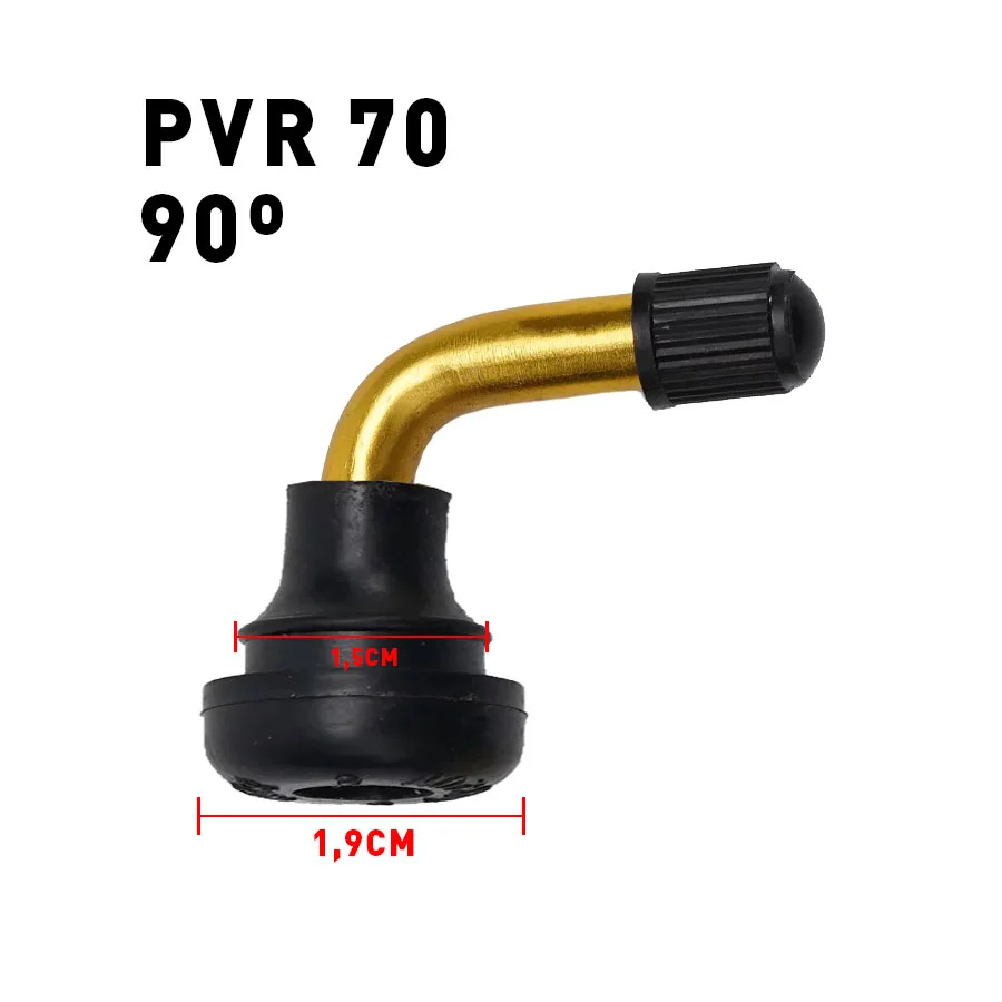 Piese - Valvă Tubeless PVR 70 90° pentru Trotinetă Electrică