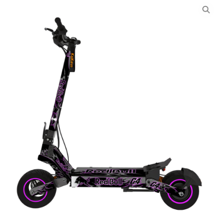 Personalizare & Confort - Vinil personalizare Kukirin G4 Carbon Tribal Pink