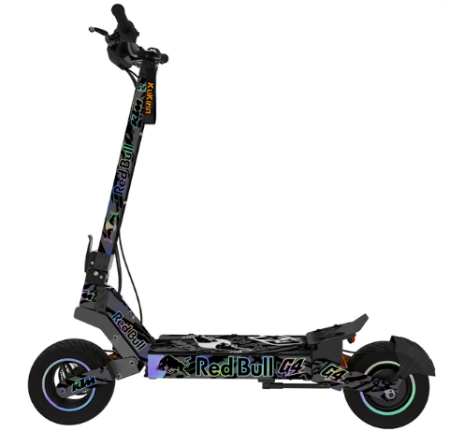 Accesorii - Viniluri Personalizare Kukirin G4 Competition Silver Holografic