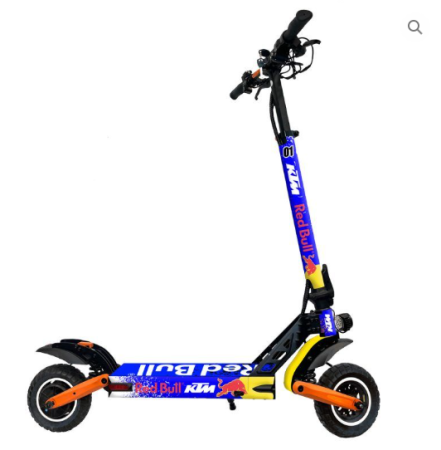 Accesorii - Viniluri KuKirin G2 Pro / G2 Max RedBull Cross Blue – Personalizare Trotinetă Electrică