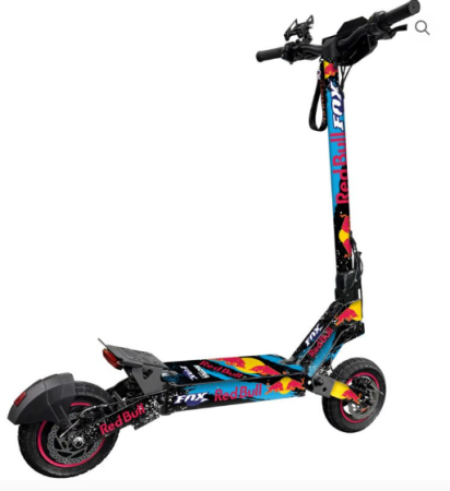 Accesorii - Viniluri Kukirin G2 RedBull Fox – design sportiv premium