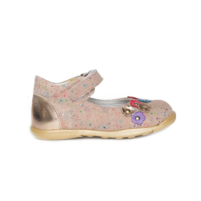 Balerini din piele bronz Emma [3]