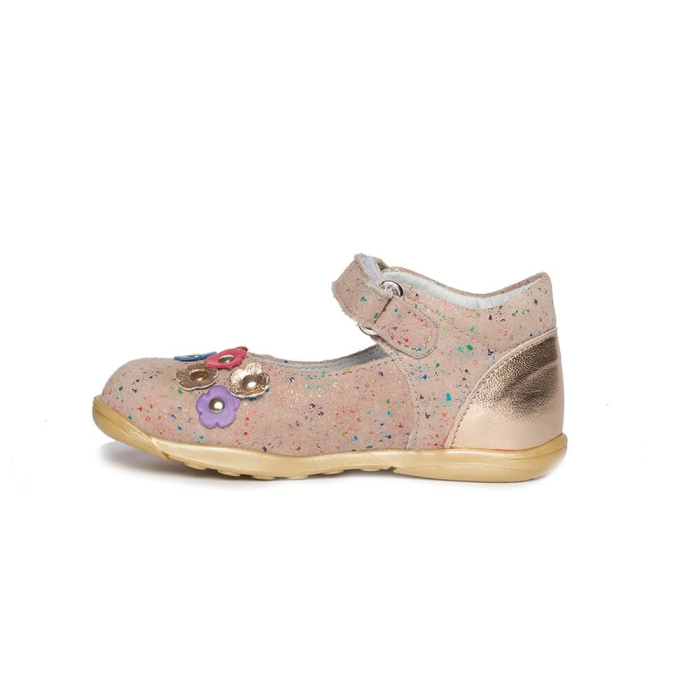 Balerini din piele bronz Emma [4]