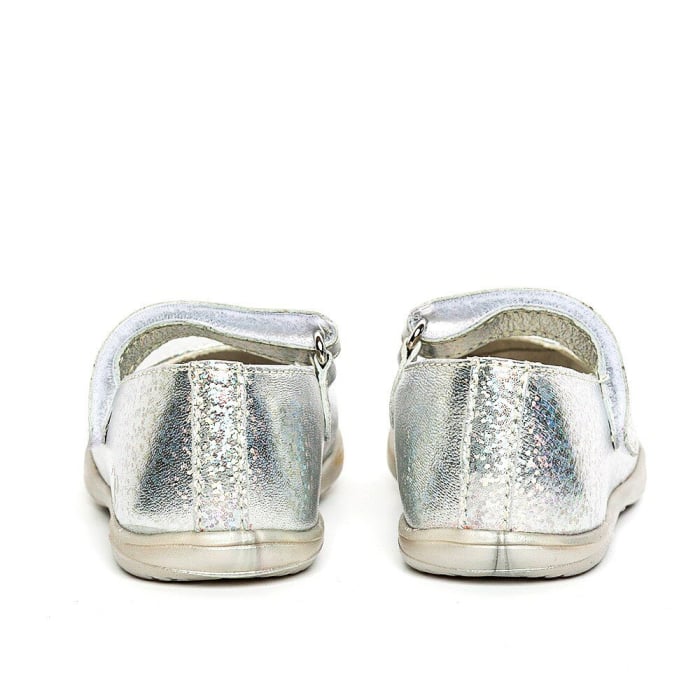 Balerini din piele Candy Argintiu PJ Shoes [3]