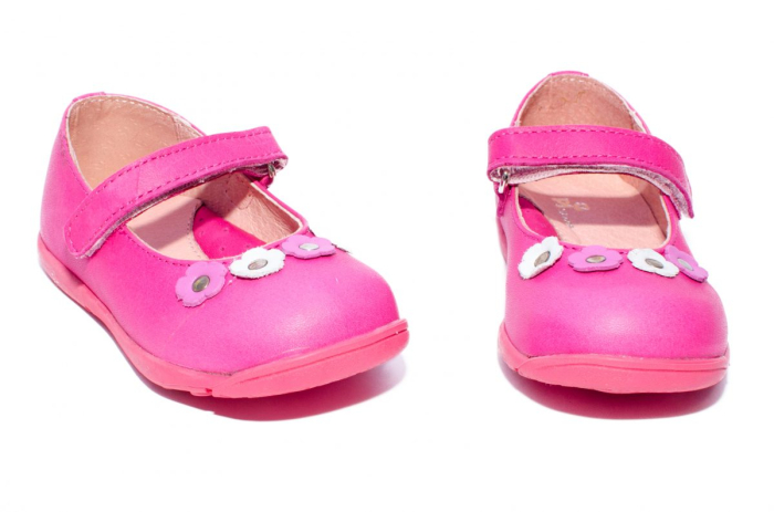 Balerini din piele Candy Roz PJ Shoes [1]