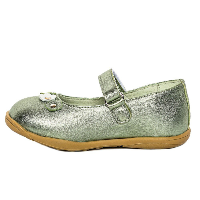 Balerini din piele Candy Vernil PJ Shoe [4]