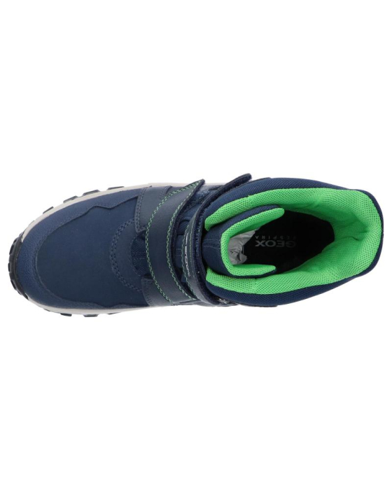 Cizme de zăpadă Geox J Himalaya B Wpf Navy/Green [7]