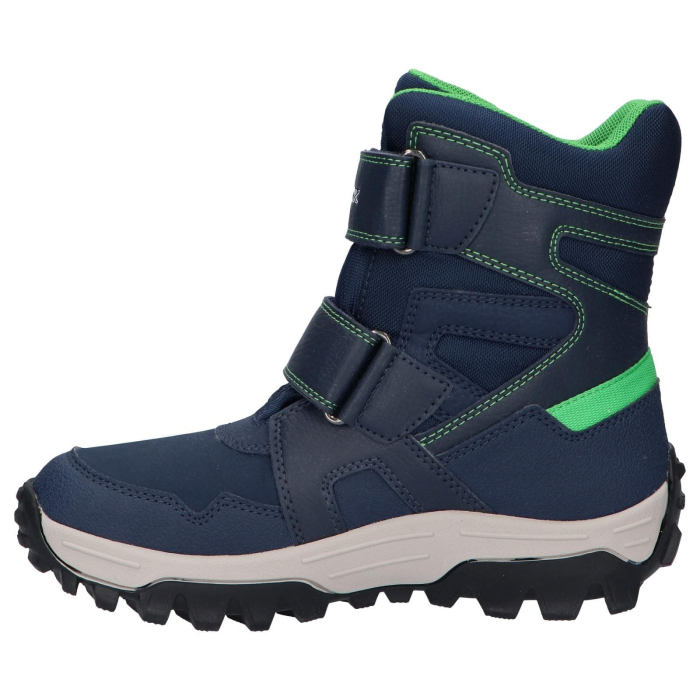 Cizme de zăpadă Geox J Himalaya B Wpf Navy/Green [4]