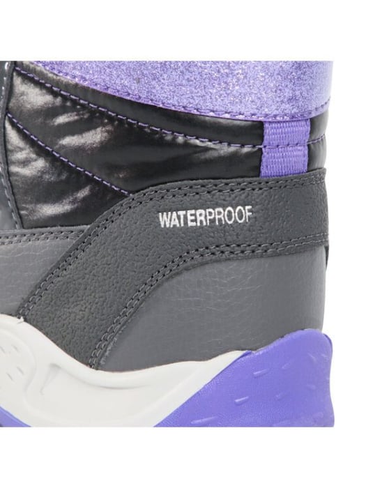 Cizme de zăpadă Geox J Sentiero G.B Wpf B Grey Purple [9]