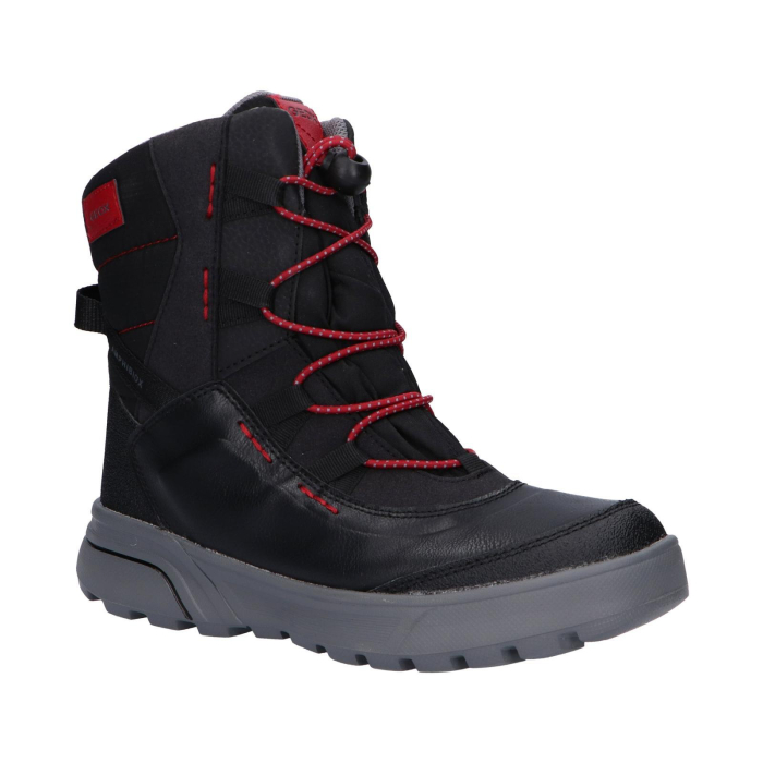 Cizme de zăpadă Geox J Sveggen Black/Red [1]
