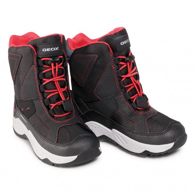 Cizme de zapada Geox Sentiero B WPF Black Red [7]