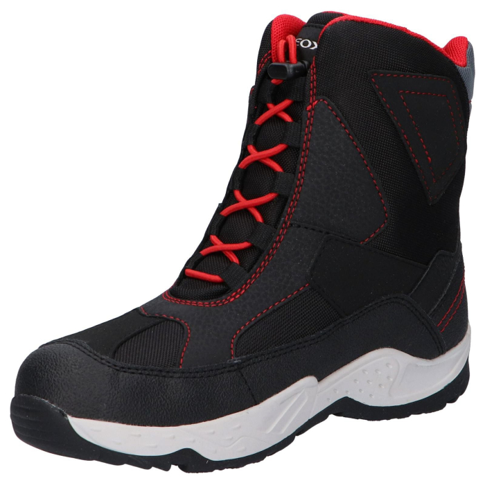 Cizme de zapada Geox Sentiero B WPF Black Red [2]