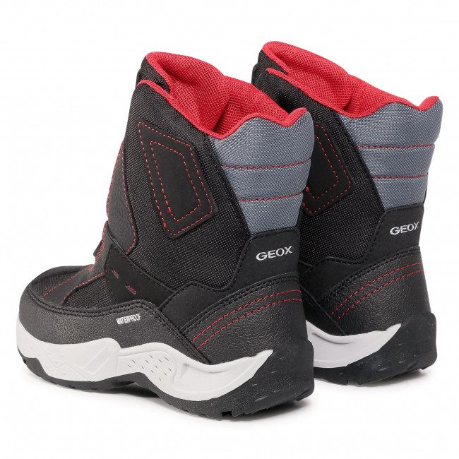 Cizme de zapada Geox Sentiero B WPF Black Red [9]