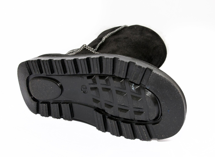 Cizme Ugg-uri copii Milano negru Pj Shoes [2]