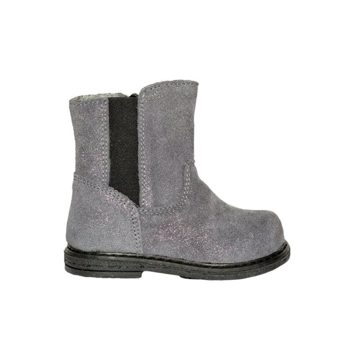 Cizmulite copii piele Leyla gri Pj Shoes [2]